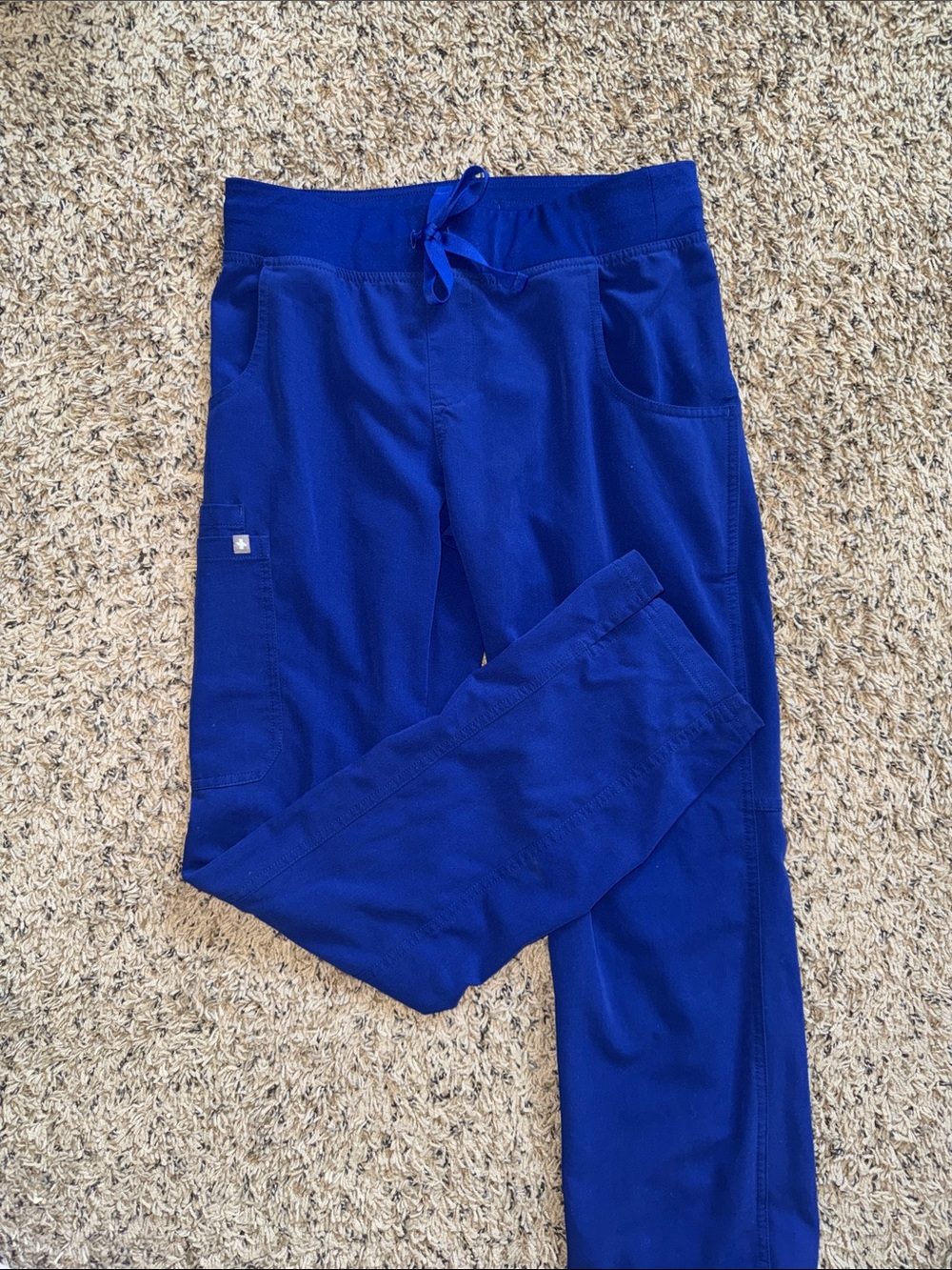 Figs Women's Jogger Scrub Pants in Royal Blue